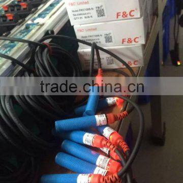 F&C M12 SN5mm PNP Capacitive Proximity Sensor With CE photo-2