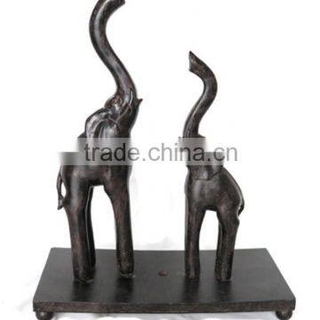 African large elephant statues