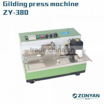 Gilding press machine