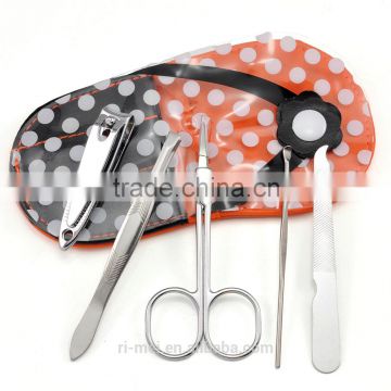 Wholesale manicure set 5 in one shoe shape