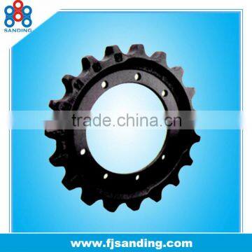 wearable casting parts yc35 excavator undercarriage sprockets