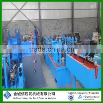 corrugated steel pipe making machine