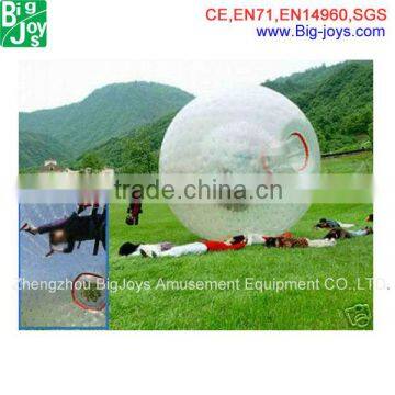 Amazing & excitive inflatable zorb balls for people