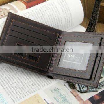 Fashion Mens Leather Wallet Pockets Card Holder Clutch Bifold Men Purse photo-5