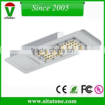 nice surface slim 60w 3030 led street light ac85-265v 12-24v solar street light optiong