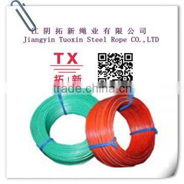 pvc coating roping steel wire