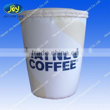 advertising giant coffee cup, inflatable coffee cup with logo printed