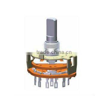 [dy]rotary control spin dustproof electronic control switch SR25HH
