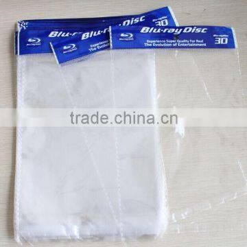 Cellophane bag with header eco-friendly polybag transparent bags