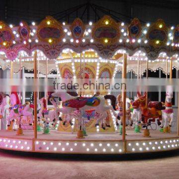 Cheapest High Quality Used Amusement Rides 16 Seats Carousel for Sale