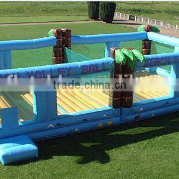 inflatable volleyball field