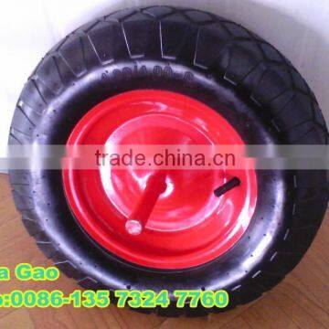 wheel barrow tire with rim 4.80/4.00-8