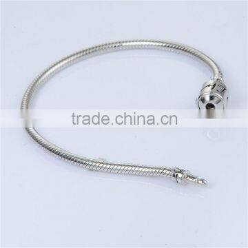 Wholesale 925 Sterling Silver European Charm DIY Bracelet BR008 photo-6