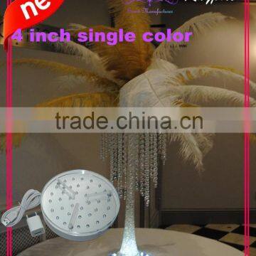New Product Battery Operated Rechargeable Led Vase Base Light 6 Inch Centerpiece Led Lighting for All Wedding/party Celebration