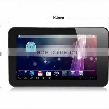 7 INCH tabletpc HDMI android Allwinner A20 Dual Core HDMI 1080P USB Host Android 4.4