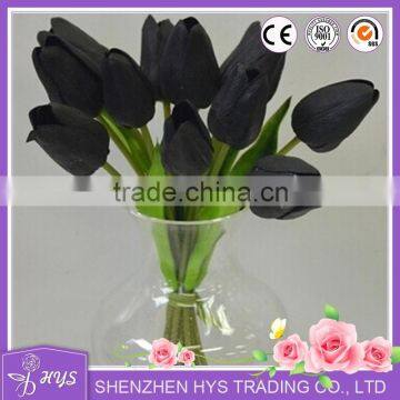 Tulip Artificial Flower Latex Real Touch Bridal Wedding Bouquet Home Decor