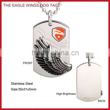 Wholesale Fashion Stock Cross Stainless Steel Dog Tag FP50047 photo-3