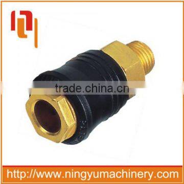 brass universal type female swivel air connector