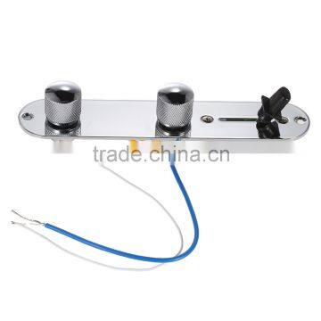 Electric Guitar 3-way Switch Wired Loaded Control Plate Circuit Boardfor Full Set Series photo-6