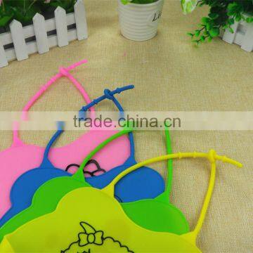 Wholesale High Quality FDA Silicone Baby Drool Bib Bandana Set Manufacturer photo-5