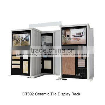 tsianfan wall tiles display stand/tile showroom display stands/floor tiles display stands CT092