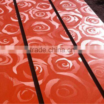 7 Laminated Groove MDF Slotted Board/slatwall panels