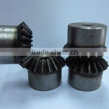 High quality precision hardened bevel gear set