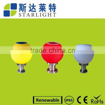 China Factory Wholesale Solar Garden Light Pmma Lampshade Material photo-3