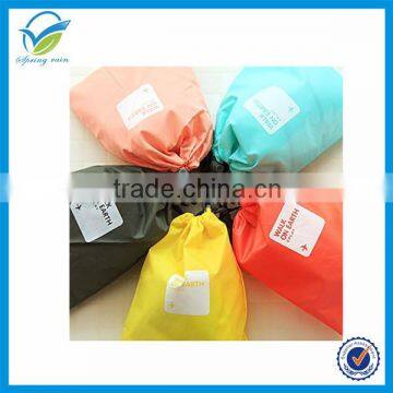 Waterproof Nylon Drawstring Bags Ditty Bag Cord Bag for Home Storage Travel Use 4 Different Size photo-2