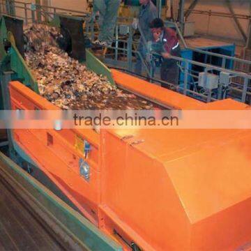 Separation non ferrous metal magnet separator