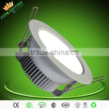 AC180-260 recessed led down light housing led downlight 7w with IP44