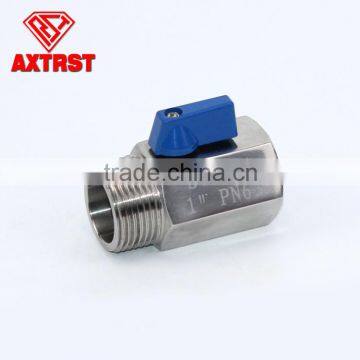 1pc Fast speed M/F thread Mini ball valve