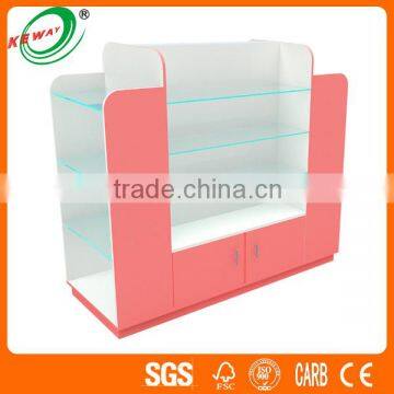 Painting cosmetic/magazine gondola display stand