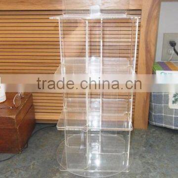 Acrylic Counter Top DISPLAY STAND Turns 5 piece -Many Uses