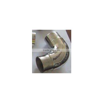 Stainless steel elbow handrail pipe fitting