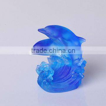 Blue Crystal dolphin as Wedding Gifts Item