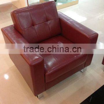 Hot Sale High Quality Modern Leather Design Office Sofa B12 photo-2