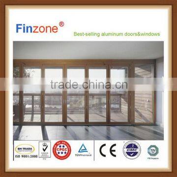 Oem new arrival german hardware aluminum folding door