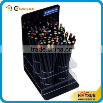 L shape acrylic pencil display