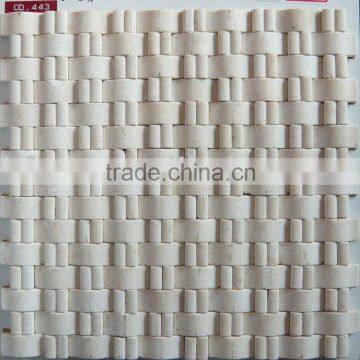 3d travertine mosaic tile