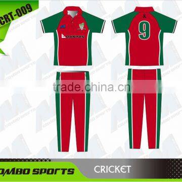 Custom sublimation cricket outfits