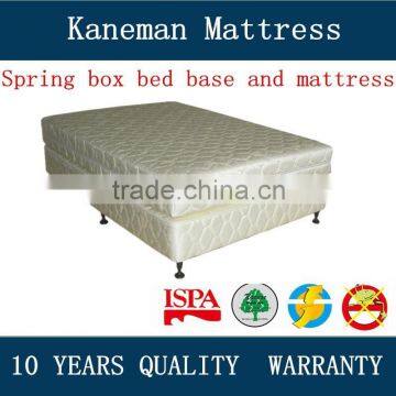 comfortable hotel spring box bed base with cheap price