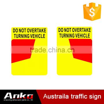 au reflective roadway safe,warning labels and signs,warning sign board