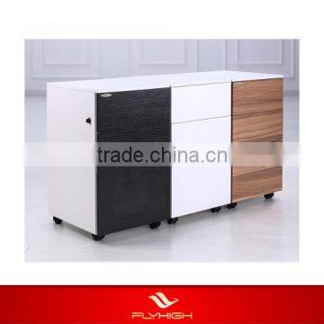 3 drawer metal lockable nightstand drawer file cabinet