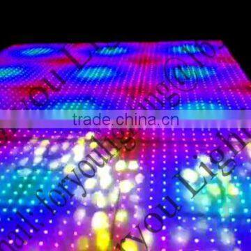 12*12 Pixel 144pcs SMD5050 RGB Kids Interactive Video LED DanceFloor Light For KTV Bar Disco Wedding Party Event photo-4