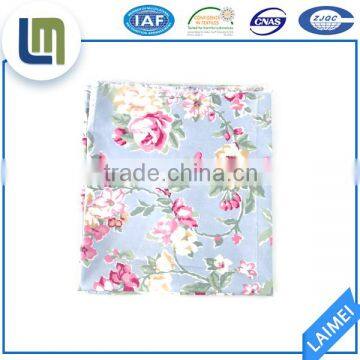 Best fabric to make bedding with little flower print for bedding sheet