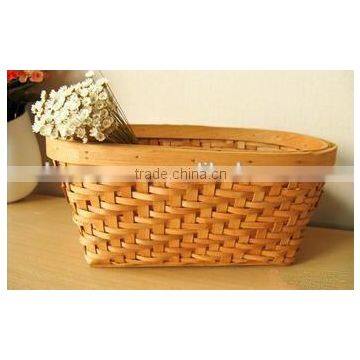 eco-friendly reusable handmade flower willow baskets