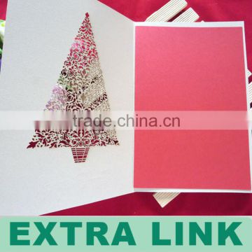 Promotional Silver/Gold Color Foiling Art Paper Card Printing//Thick Paper Card (14th-year printing experience)