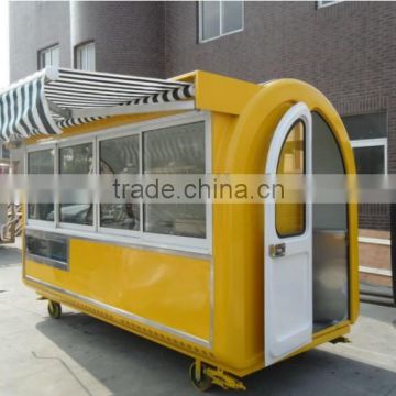 YS-325 Strong Steel bubble tea kiosk vans