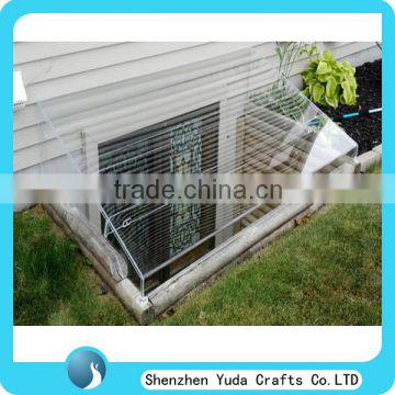 Durable Clear Acrylic Dust Cover Acrylic Egress Window Well Cover